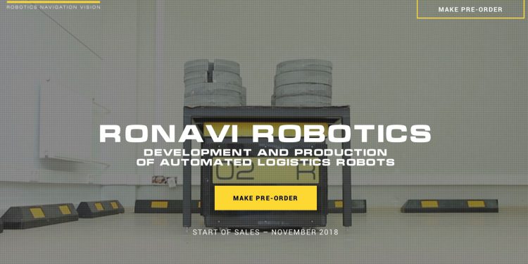 Российская компания Ronavi в 2019 году планирует выпустить 100 логистических роботов