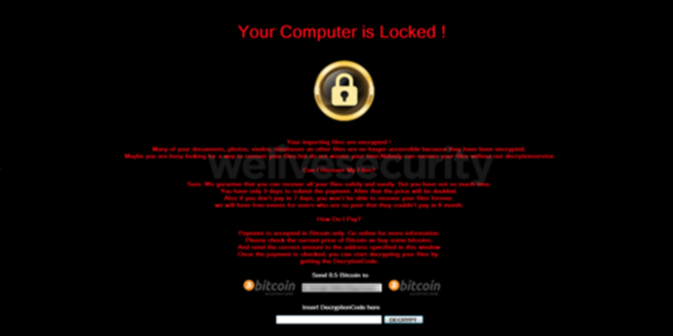 Обнаружена программа-вирус, имитирующая поведение вымогателей Petya и Wannacry