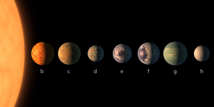 Знаменитая звездная система TRAPPIST-1 оказалась в два раза старше нашей Солнечной системы