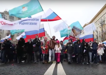 Торжественное шествие евангельских христиан в День народного единства