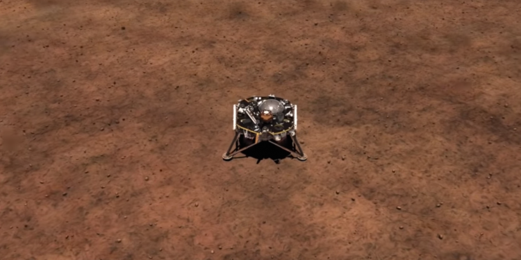 Научный зонд НАСА InSight совершил успешную посадку на Марс