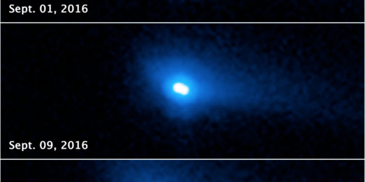 Ученые увидели, как два астероида вращаются вокруг друг друга