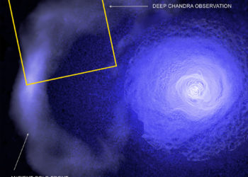 Астрофизики изучают древний «холодный фронт» в галактическом скоплении Персея