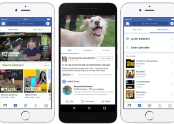Facebook создал новую платформу для просмотра видеоконтента
