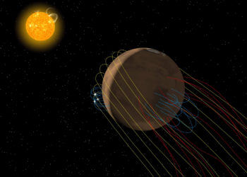 Марс может обладать невидимым магнитным «хвостом»