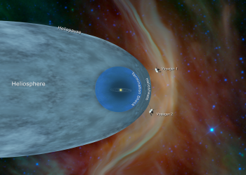 Зонд Вояджер 2 выходит в межзвездное пространство