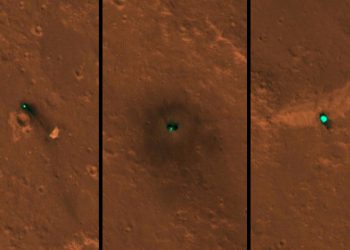 Опубликован первый снимок марсианского корабля InSight из космоса