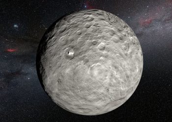 Ученые увидели нерегулярную переменность ярких пятен на карликовой планете Церера