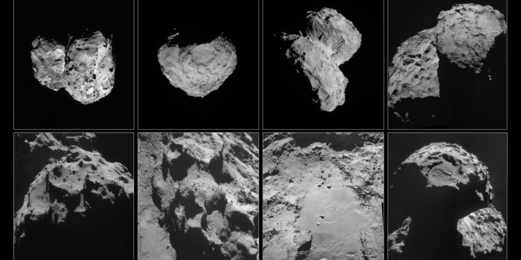 Внутри кометы 67P / Чурюмова-Герасименко не обнаружено крупных каверн