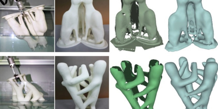 Ученые научились создавать сложные 3D-копии объектов с помощью воды