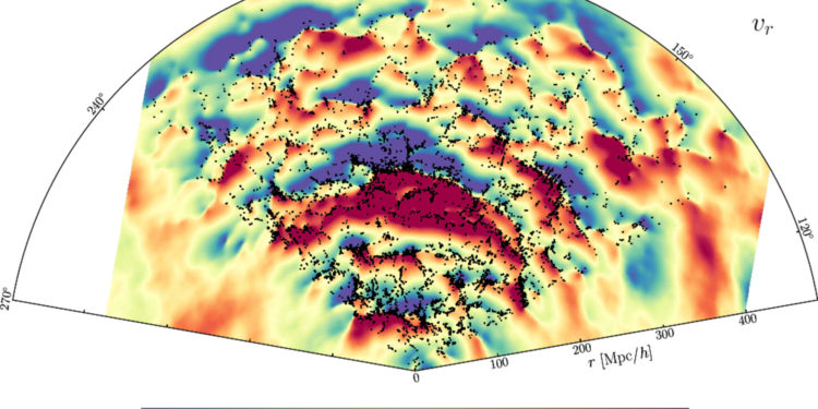 Составлена новая карта распределения загадочной темной материи во Вселенной