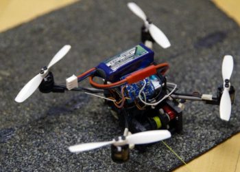 Ученые создали уникальные «лапки геккона» для летающих роботов