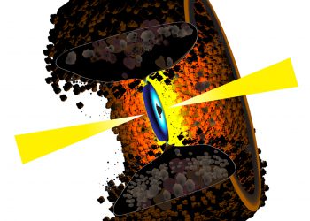 Астрофизики впервые создали изображение реального «пылевого бублика» вокруг колоссальной черной дыры