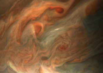 Новый снимок Юпитера, созданный зондом Juno, опубликован на сайте НАСА