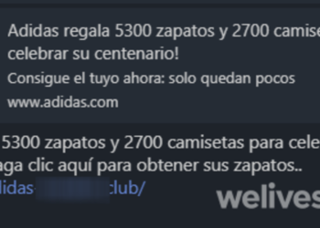 Преступники с помощью бренда Adidas крадут деньги у пользователей WhatsApp